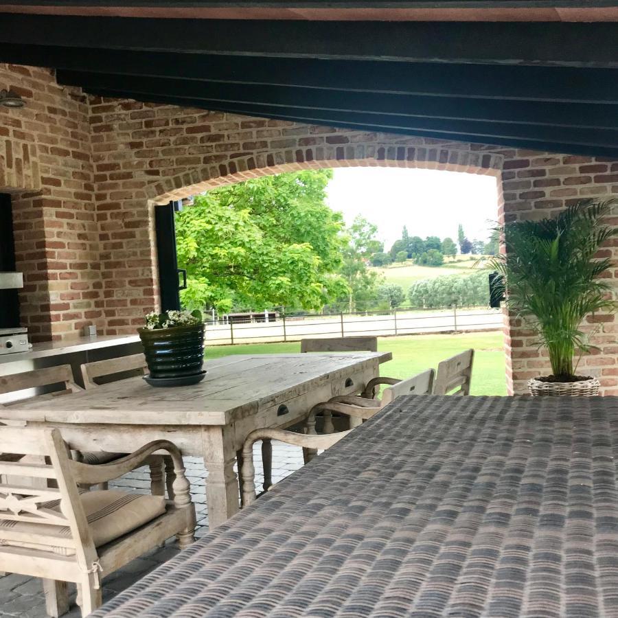 Een Prachtige En Luxueuze Vakantiewoning Dat Is Hof Leskensdaele Geraardsbergen Exteriér fotografie